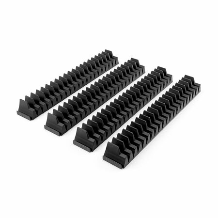 TEKTON 80-Tool Modular Slotted Organizer Set Black OTM92180